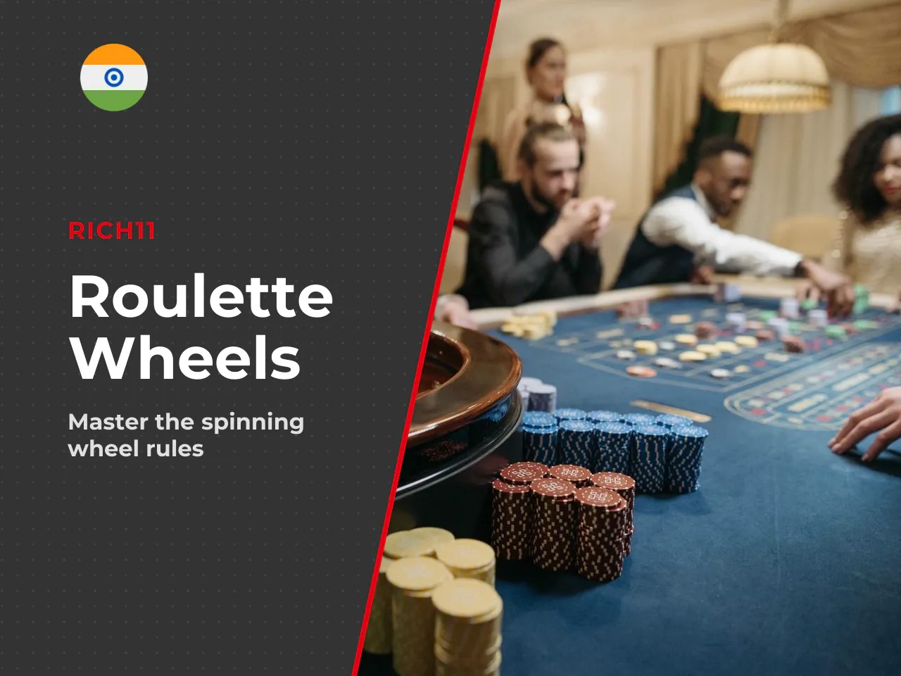 The Roulette Wheel, Table and Ball