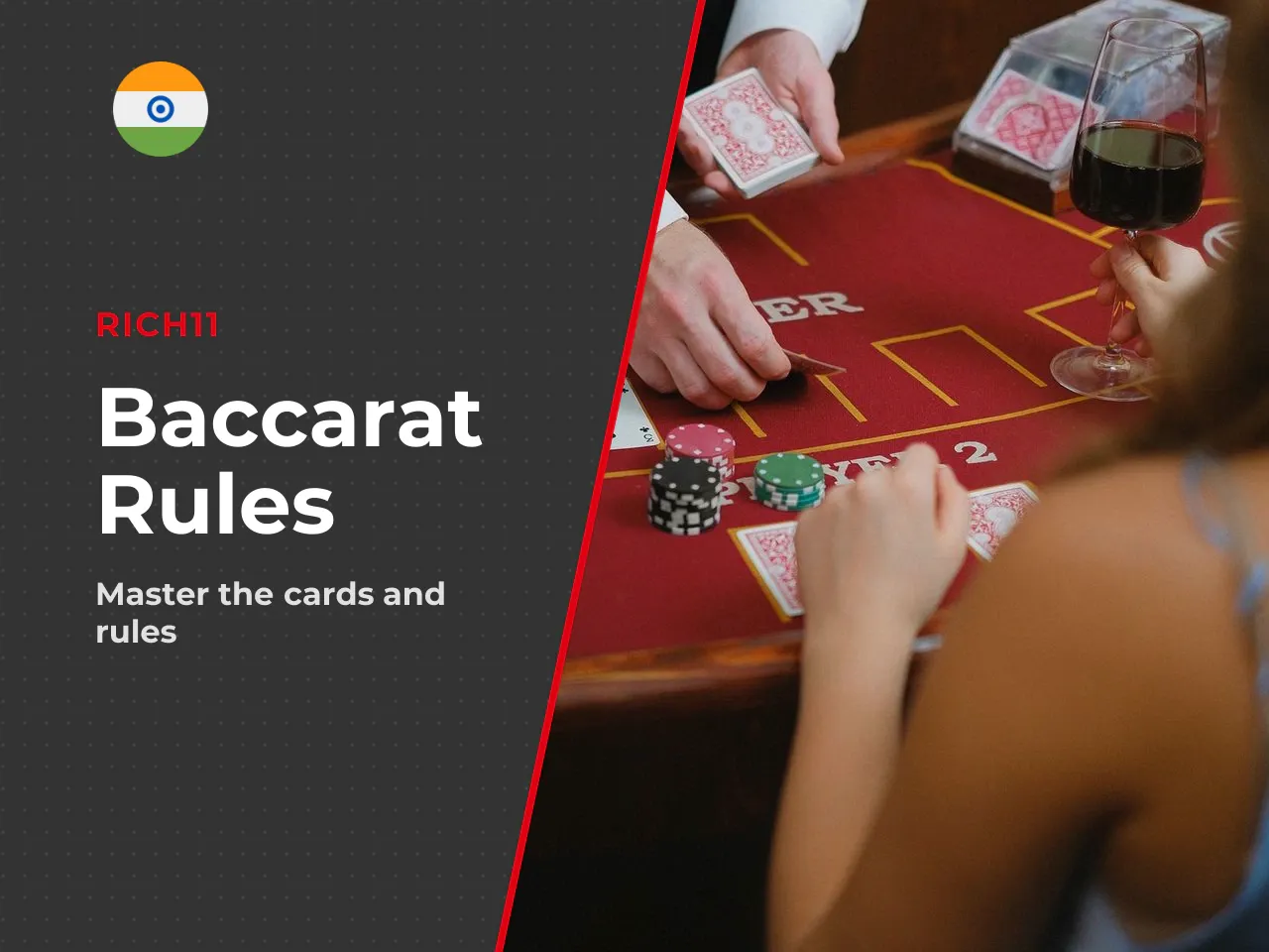 How cards are dealt and when