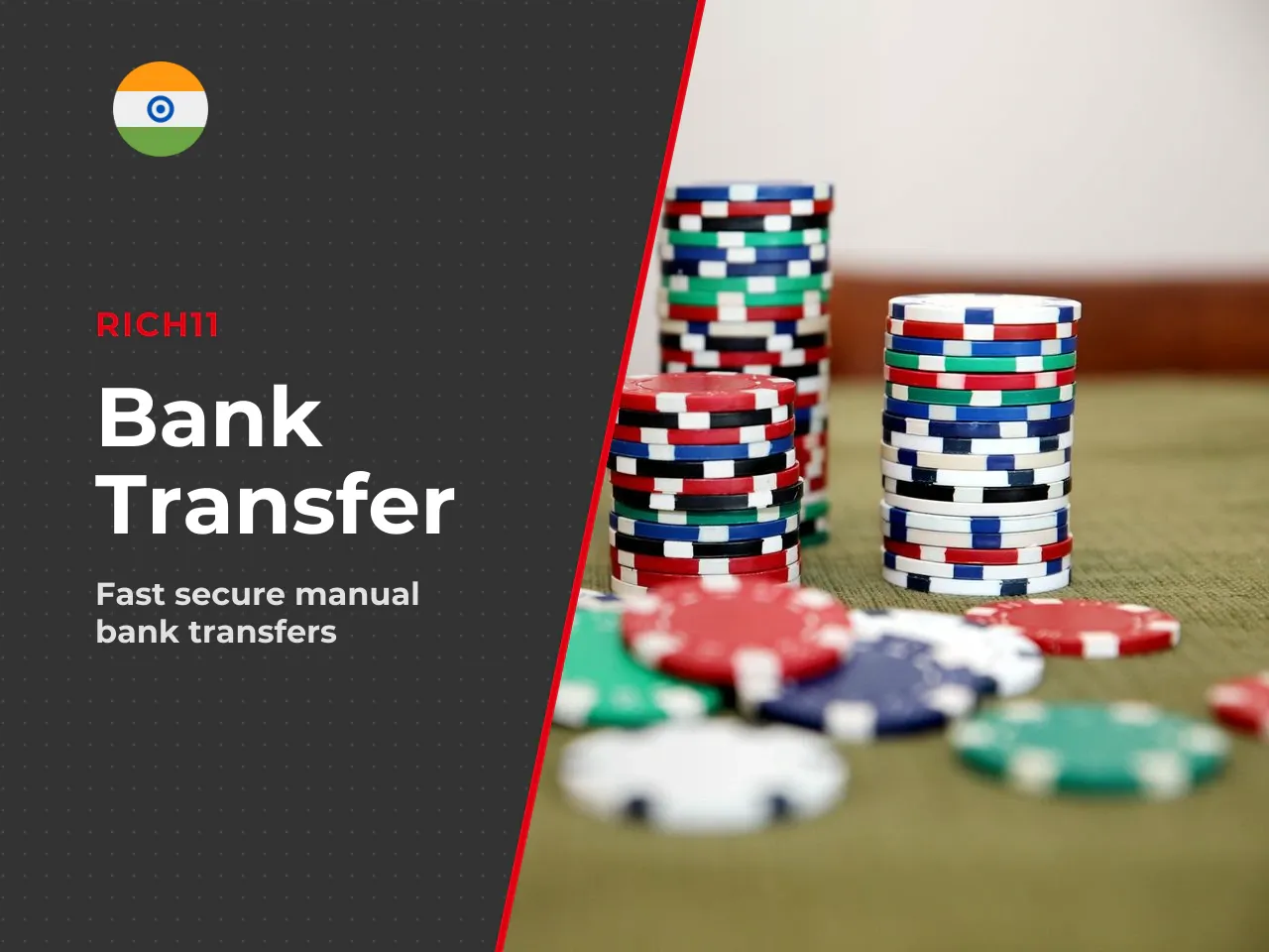 How bank transfer works on Rich11