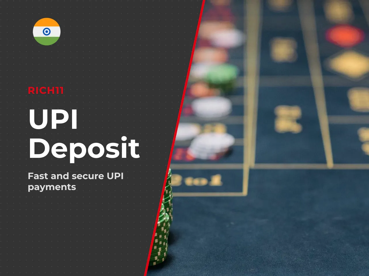 UPI-specific deposit tips. Since UPI is