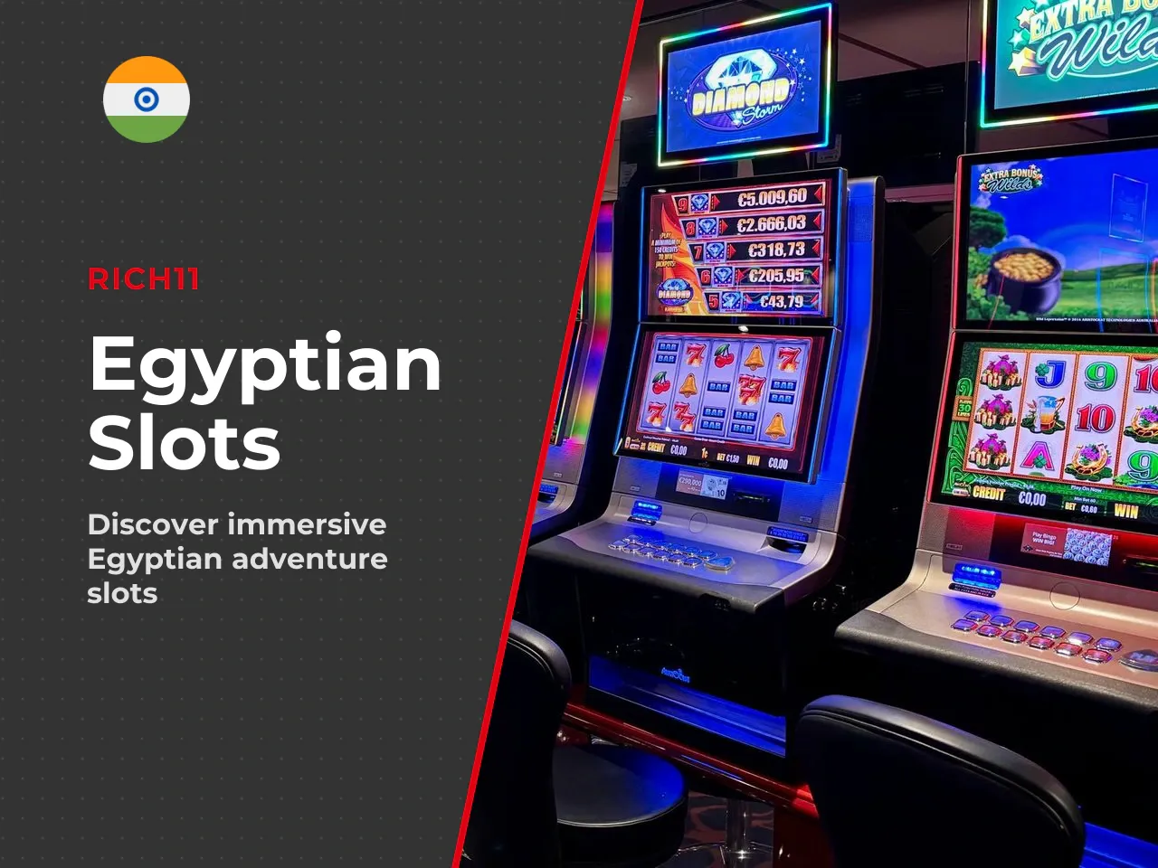 Egyptian and adventure slots with comparable