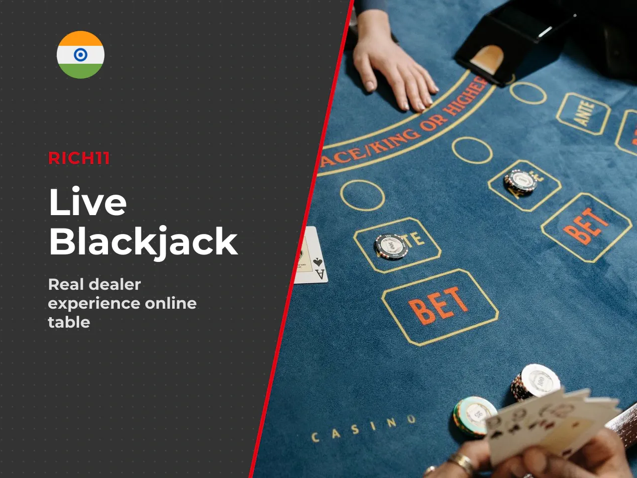 Live dealer blackjack vs standard online