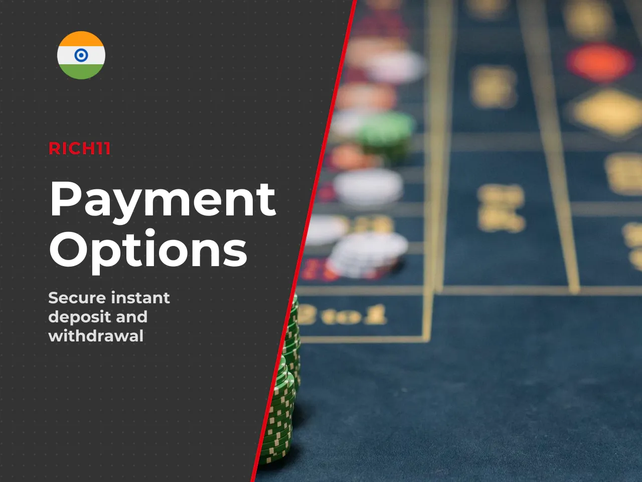 Payment Methods for Indian Players. Indian